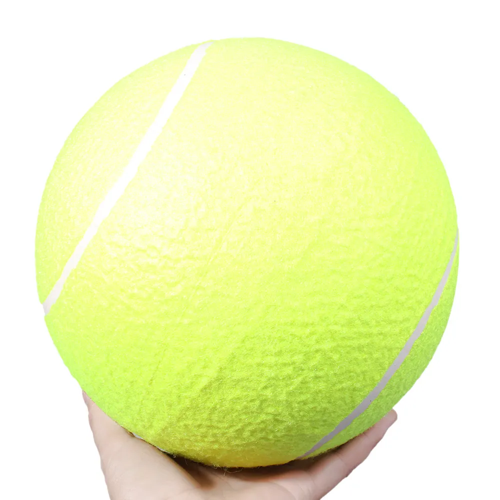 24cm Rubber Big Giant Pet Dog Puppy Tennis Ball Thrower Chucker