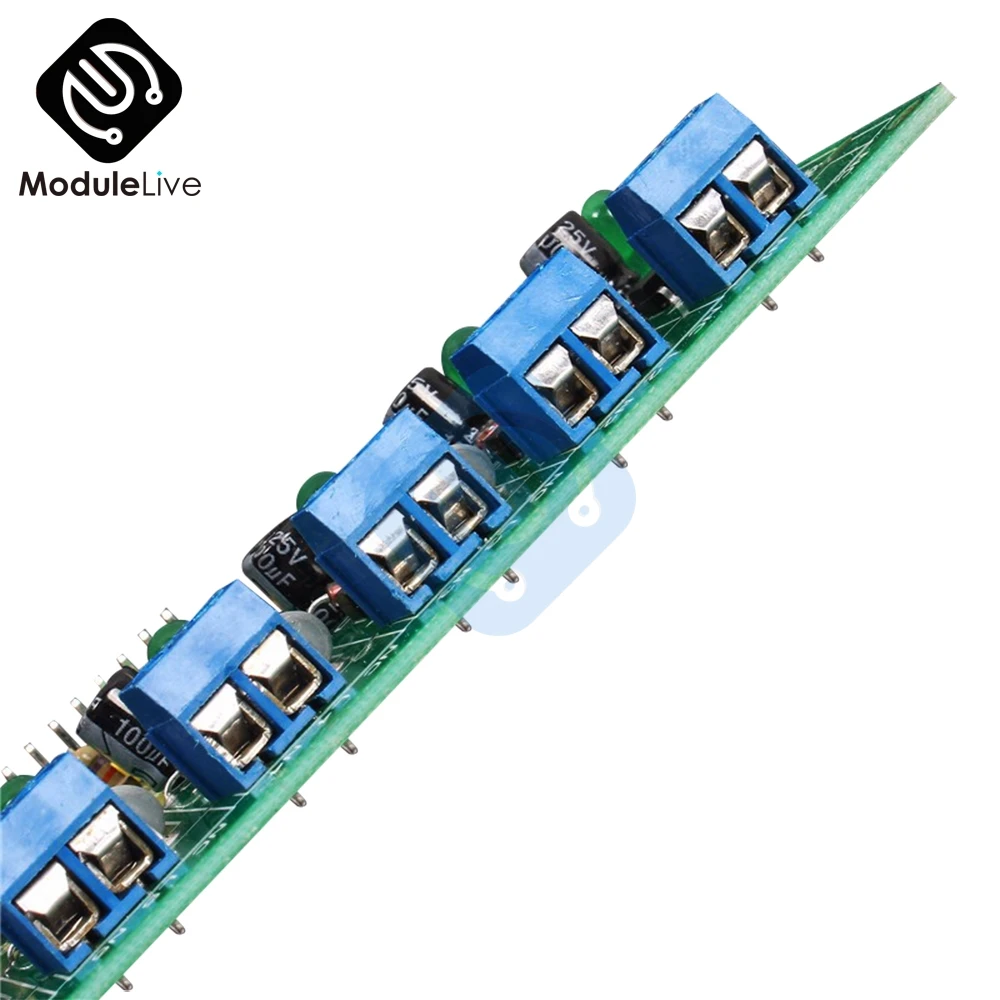 AC 220V 8 канальный MCU TTL уровень Ch изоляция оптрона тестовая плата изолированный