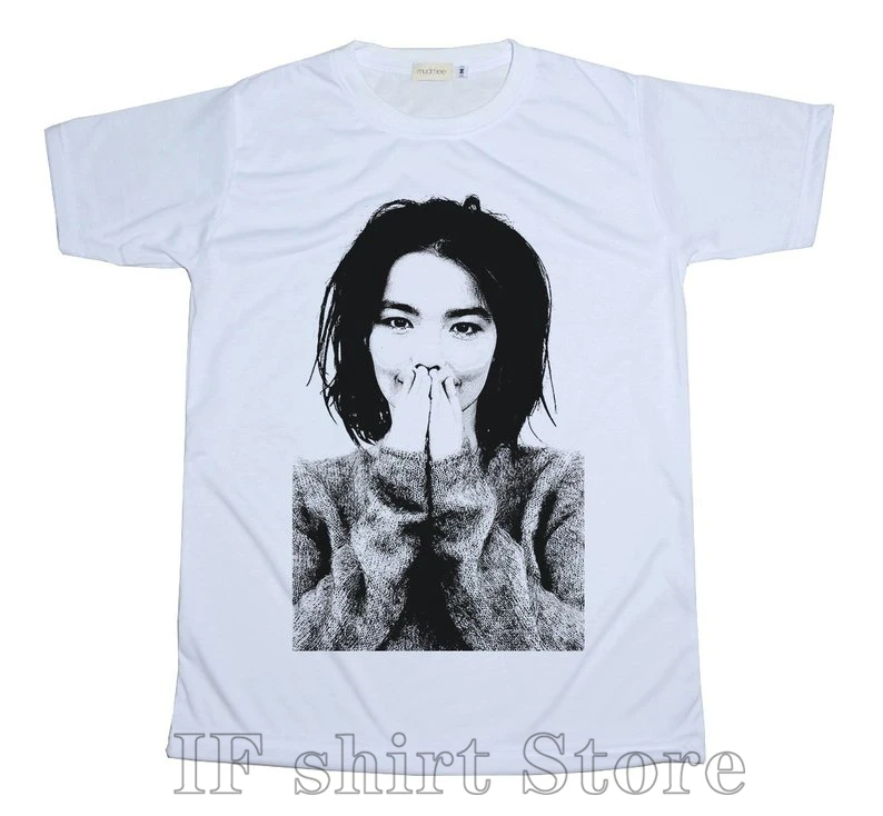 Bjork унисекс взрослая футболка для мужчин и женщин размер S M L XL 100% хлопок забавная