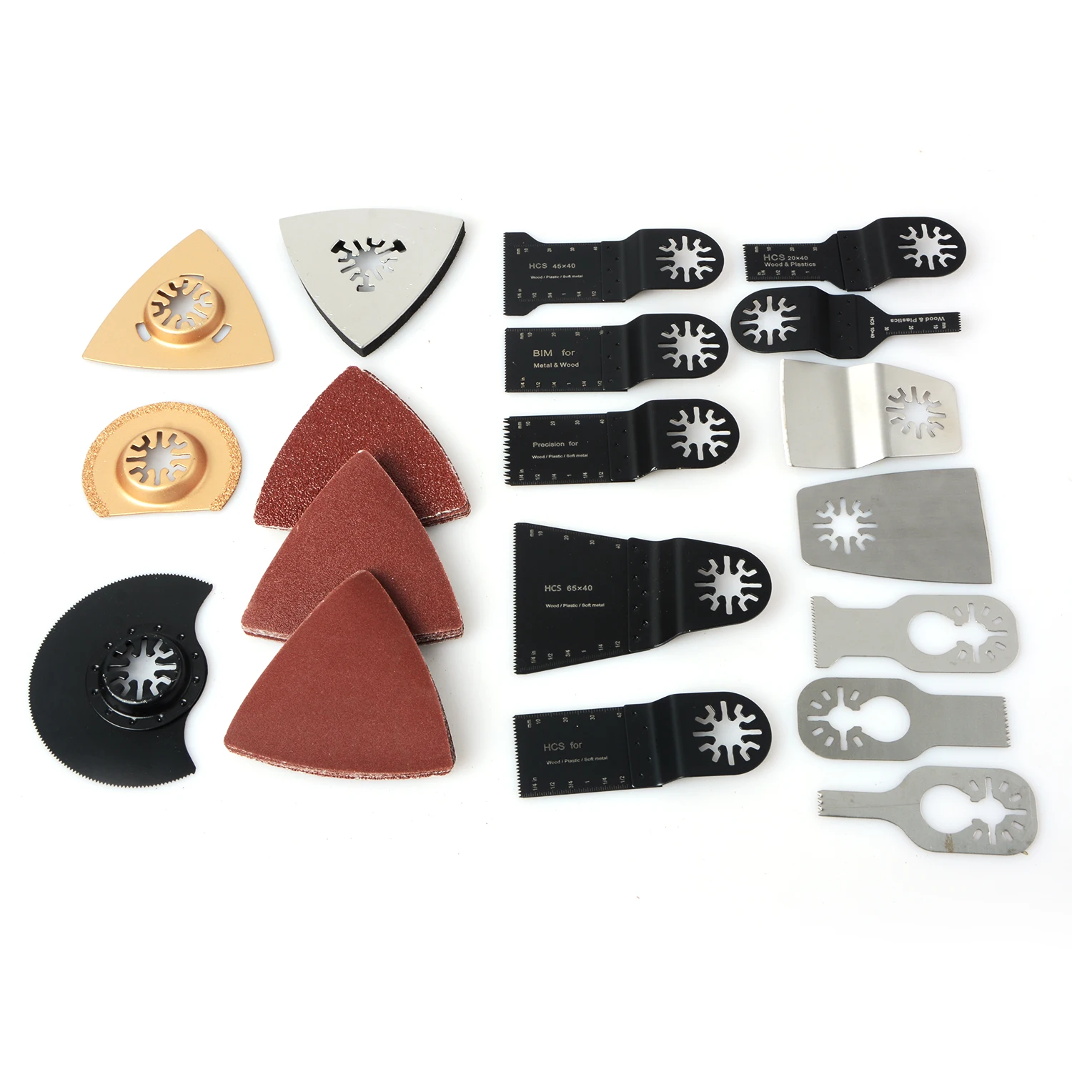 Kopen Professionele 41 kits Vernieuwer Dremel Accessoires Zaagblad Oscillerende Tool voor Multimaster power tools voor Fein voor Dremel