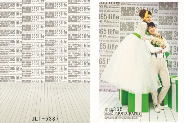 

200cm*300cm Vinyl Backdrops for Photography Wedding Photo  Background Studio Prop JL-5387