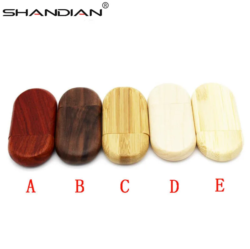 

SHANDIAN Hot selling 100% real capacity Wood memory stick usb flash drive pendrive 4GB 16GB 32GB 64GB memory stick LOGO customer