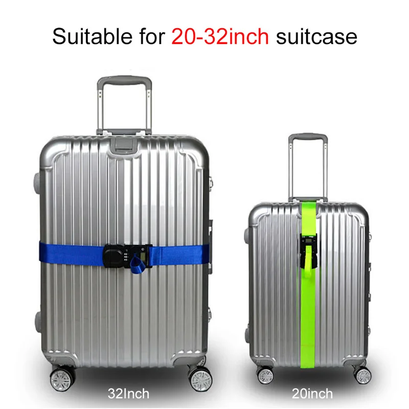 Pаспродажа Prostormer дорожный багажный ремень Замок шелковая текстура твердая Регулировка усадки Размер Защитные Дорожные аксессуары легко носить с собо...