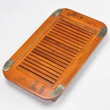 50*30*6 см от производителя твердой древесины чай плиты труба ящик дренаж кунг-фу чайный поднос дрова резной стол чай