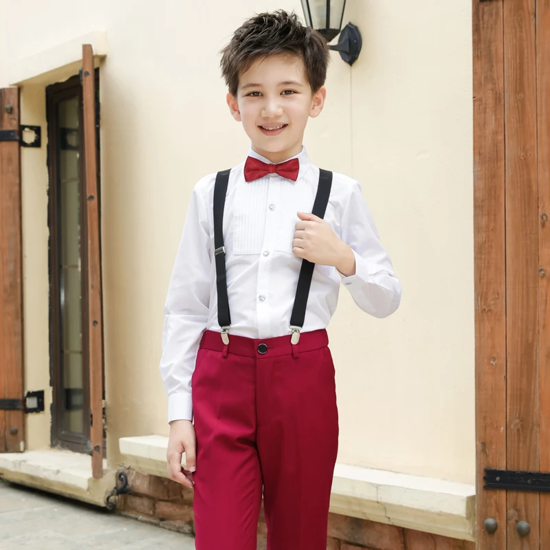 baby boy white dress pants