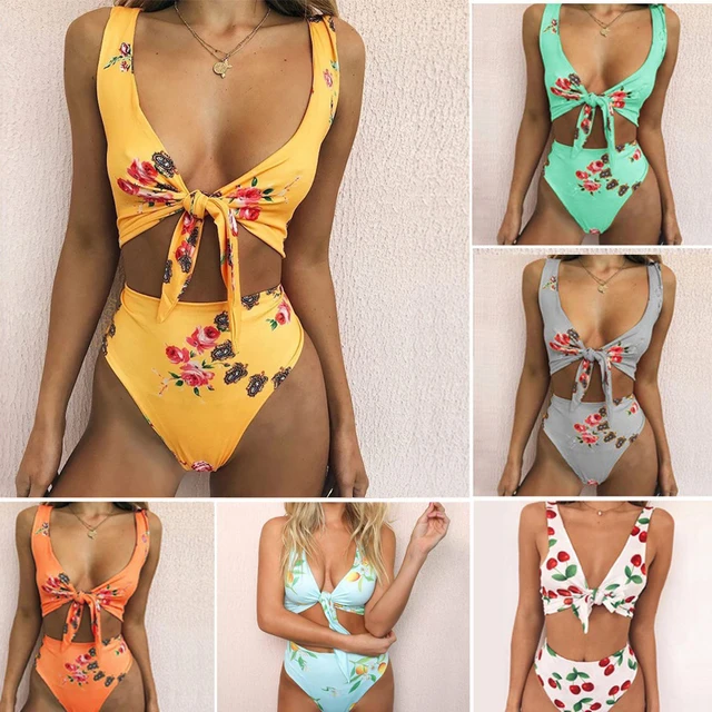 {Excellent|Wonderfull|Very Good|Very Recommended} 2018 New Sexy Swimsuit Print Bikinis Swimwear Women Push Up Bathing Suit Swim Summer Beach Wear High Waist Brazilian Bikini Set Cheap Offers