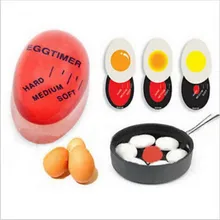 Высокое качество 1 шт. яйцо идеальный цвет таймер с изменяющимся Yummy мягкие вареные яйца кухня
