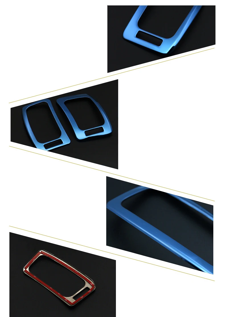 Lsrtw2017 приборной панели автомобиля боковые вентиляционные Планки для Kia K3 кіа Cerato 2012 2013 интерьер Молдинги аксессуары