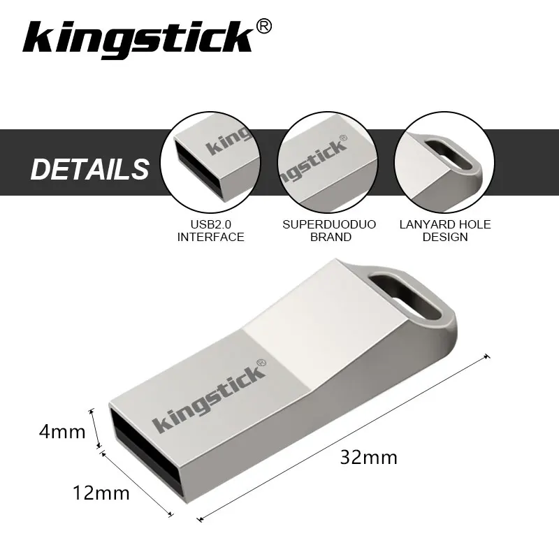 Флэш накопитель USB 2 0 металлический флэш 8 ГБ 16 32 64 128 карта памяти|pendrive usb|cream