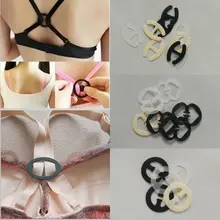 Горячие 20 шт Красочные невидимые застежка для бюстгальтера зажимы идеальная подгонка Свадебный бюстгальтер ремень клип держатель нижнее белье аксессуары в форме H