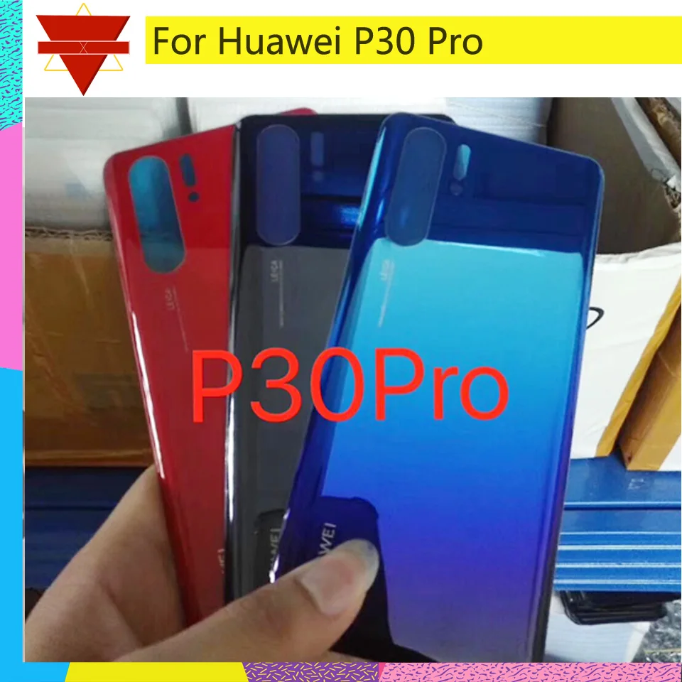 P30 задняя крышка Bttery для huawei P30 Pro VOG-L09 VOG-L29 задняя крышка 3D стеклянный чехол для P30 ELE-L09, ELE-L29 Корпус Шасси