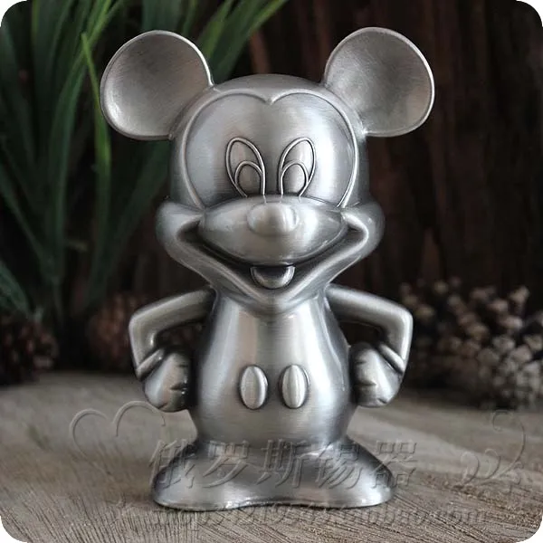 

Creative lovely Coin Stockpile Zinc Alloy process Mickey Mouse piggy bank european-style mickeyChildren's birthday gift