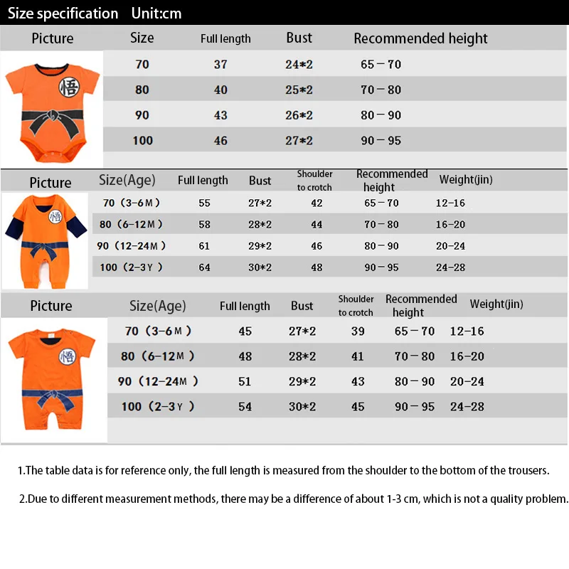 Дракон комбинезоны с узором "Мяч" Одежда для новорожденных мальчиков с изображением Сон Гоку, комбинезон для малышей, Bebes костюмы на Хэллоуин для Детская Одежда для мальчиков и девочек