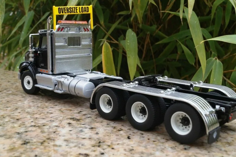 Международный масштаб 1:50 HX620 черный трактор Tridem от бренд Diecast Masters 71009|rotary drilling