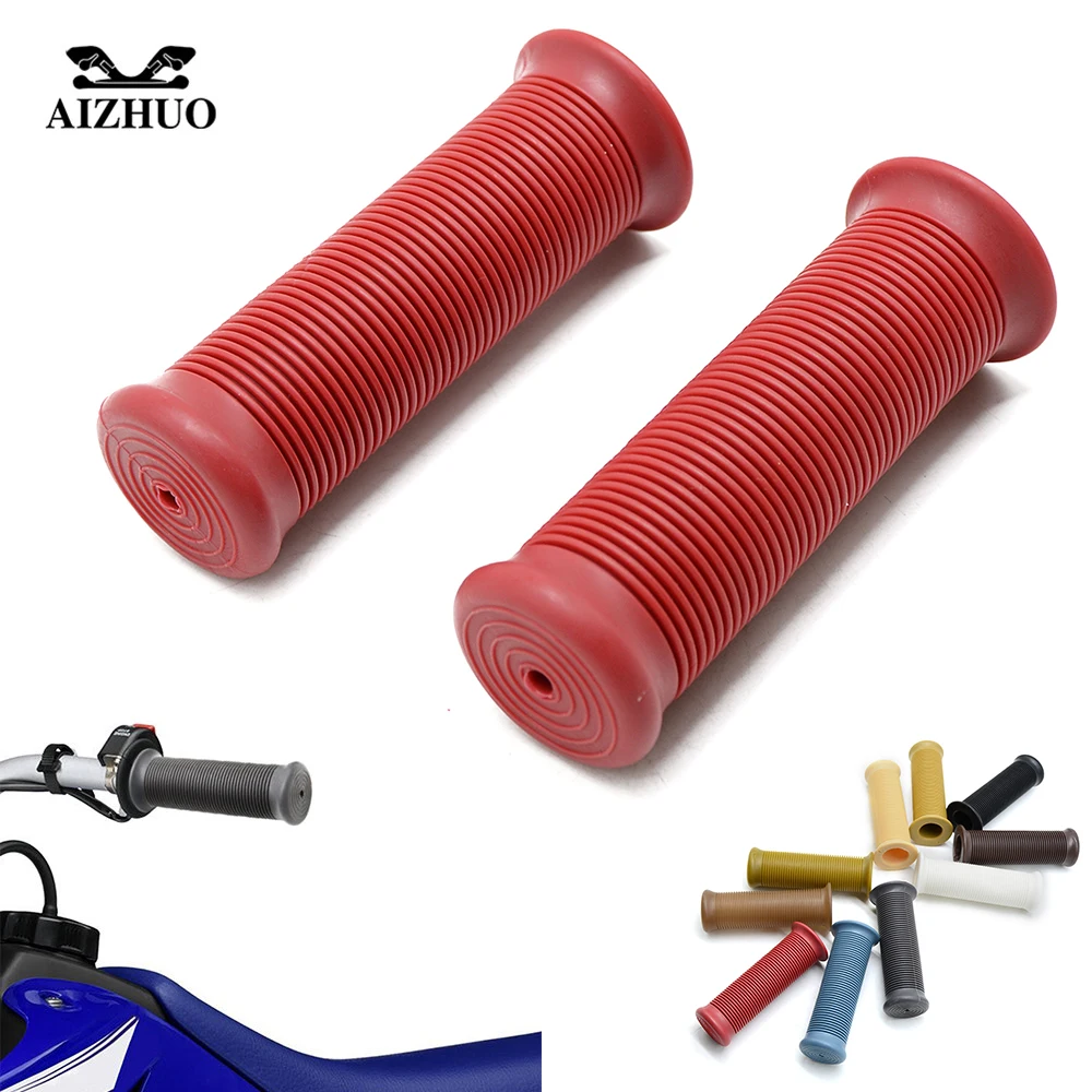 High quality Vintage Racer 7/8" 21MM/31MM Motorcycle Vintage Handlebar Grip for Honda Suzuki Yamaha Kawasaki CG125 CB400