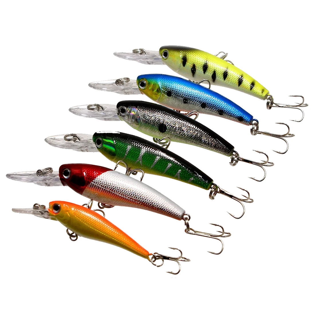 50mm Soft Baits Fishing Lure Lifelike Shad Isca Artificial Bionic Worm