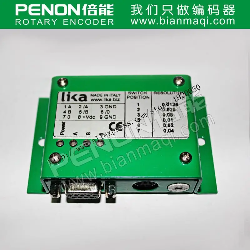 

Italy imports original LIKA EBOX-2 rotary optical encoder