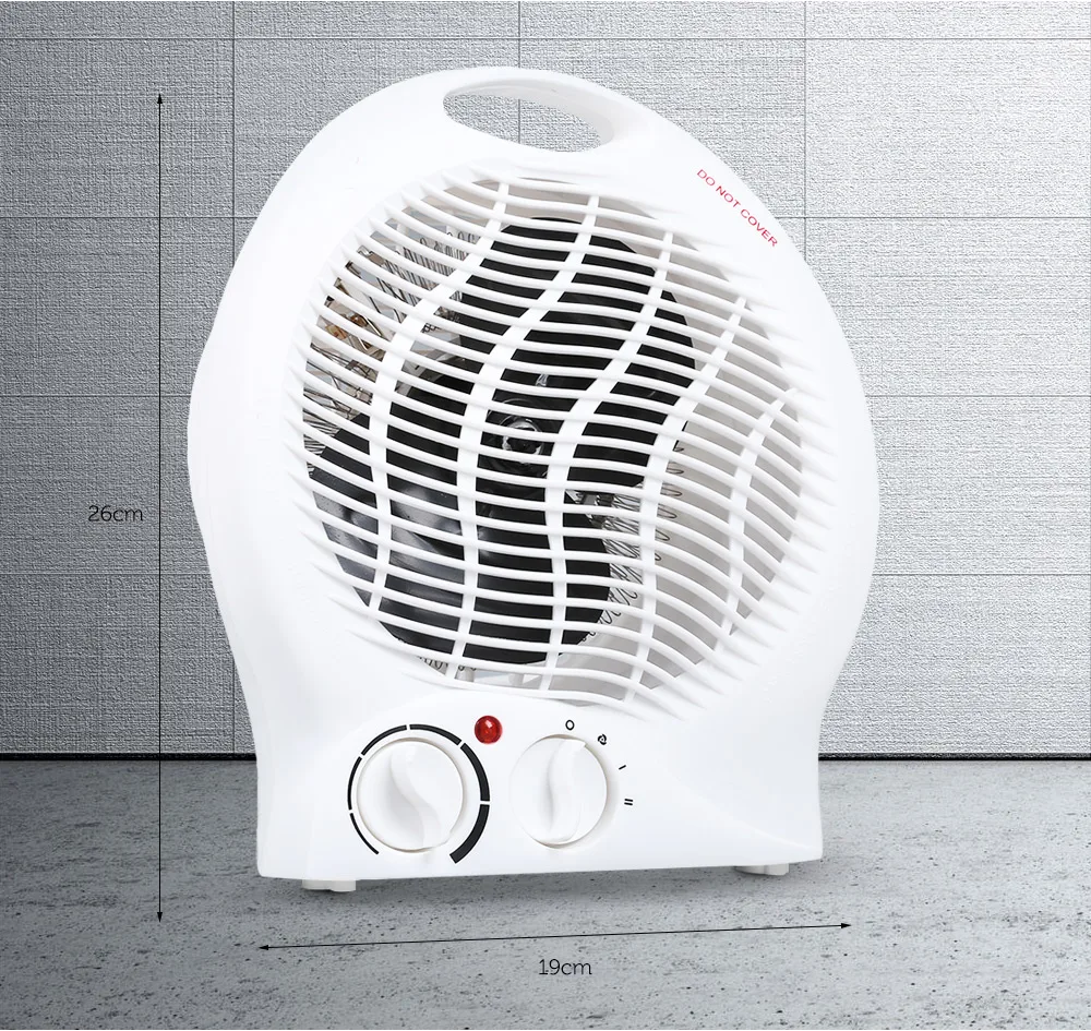 Household Fan Heater Two Heat Settings Warm Air Blower