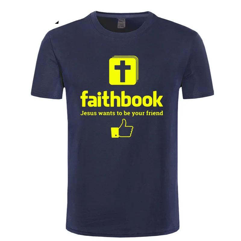 REM НОВЫЙ Иисус хочет быть вашим другом Faithbook футболка Христианские Футболки