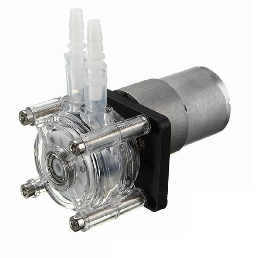 Dc 12v/24v Large Flow Peristaltic Pump Dosing Pump Anticorrosion