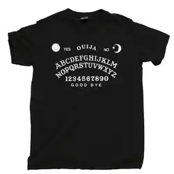 OUIJA настольная футболка Mystifying Oracle Talking Spirit Planchette Seance футболка с призраком мужские Забавные футболки в стиле хип-хоп дешевые оптом