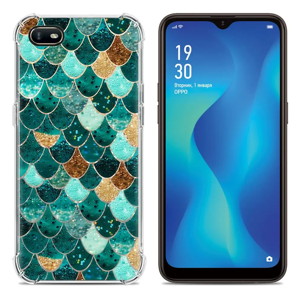 Ударопрочный чехол для телефона для OPPO A1K, 6,1 дюймов, милый мультяшный модный дизайн, мягкий чехол с красочным рисунком - Цвет: 11