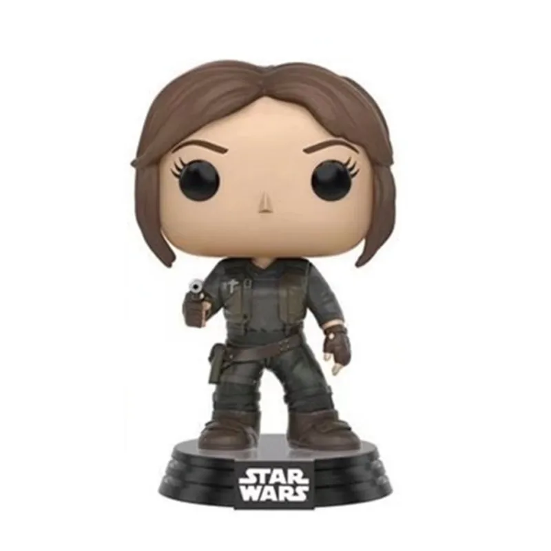 FUNKO POP Star Wars Фигурки игрушки Дарт Вейдер Люк Скайуокер Лея Фигурки игрушки для друга Коллекция подарков на день рождения для модели - Цвет: Without Box 138