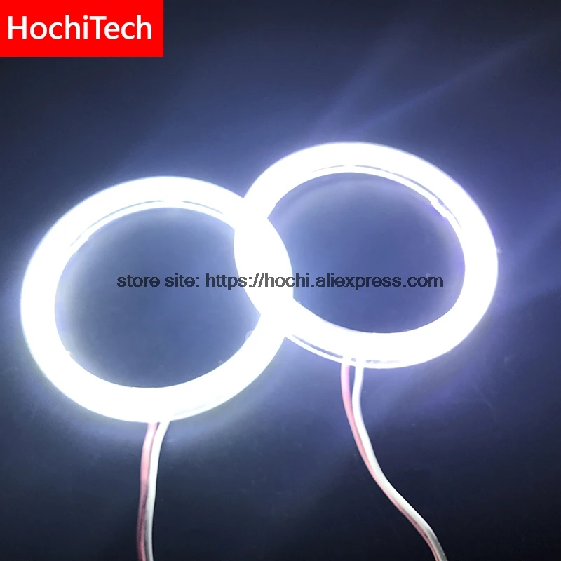 For Chevrolet Niva 2009 2010 2011 2012 2013 COB Led day Light White Halo Cob Led Angel Eyes Ring Error Free Ultra bright