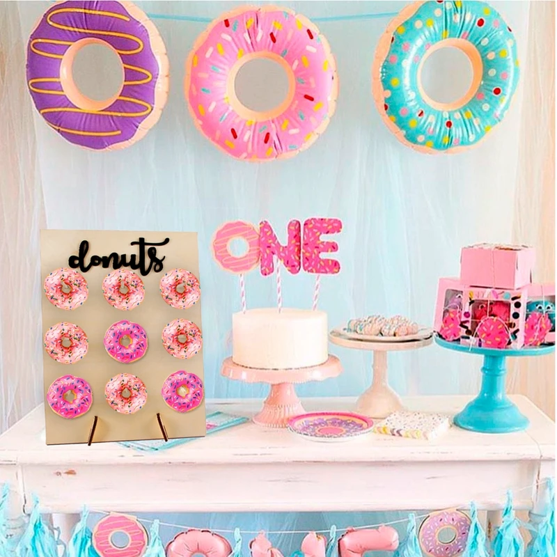 Пончик, вечерние, сделай сам, Пончик, на стену, деревенский стиль, свадебное украшение, для свадьбы, пончики, дисплей, доска для свадьбы, свадебный душ, Декор, Пончик, на стену