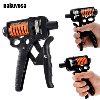 

5-50KG Adjustable Long Handle Hand Grip Forearm Muscle Training Strength Train Fitness Exercise Home Workout Equipment Man