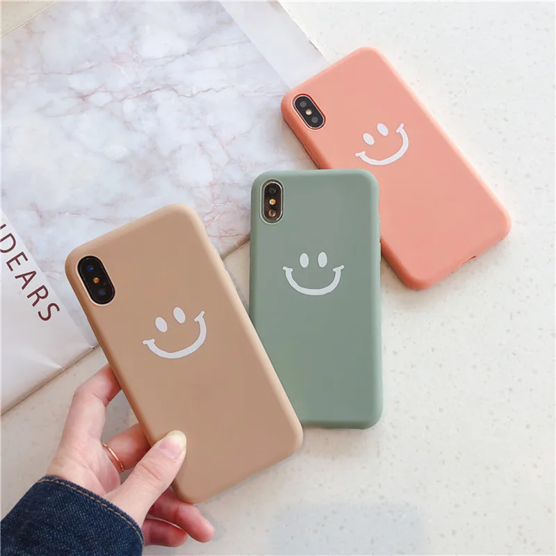 coque iphone 6 silicone smiley