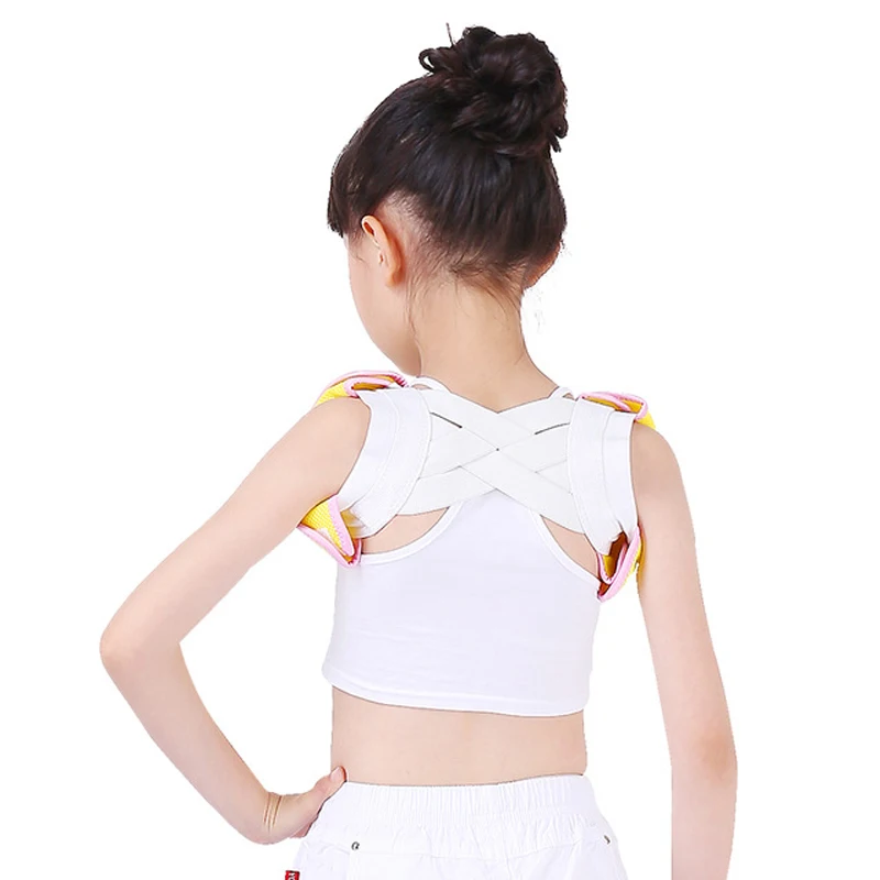

Children Professional Adjustable Back Chest Support Belt Posture Corrector Shoulder Brace Back Straighten Orthotics Health Care