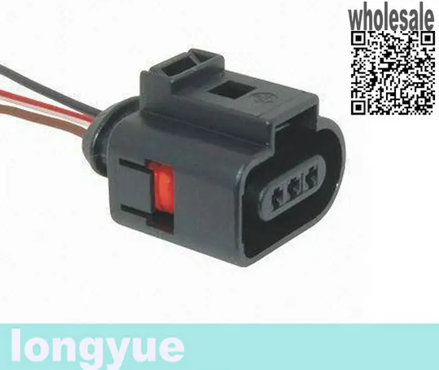 

longyue 2pcs Fuel Leak Detection Diagnosis Pump Connector Plug w/ Wiring for Audi TT Mk1 / 8N 1J0973703 1J0 973 703