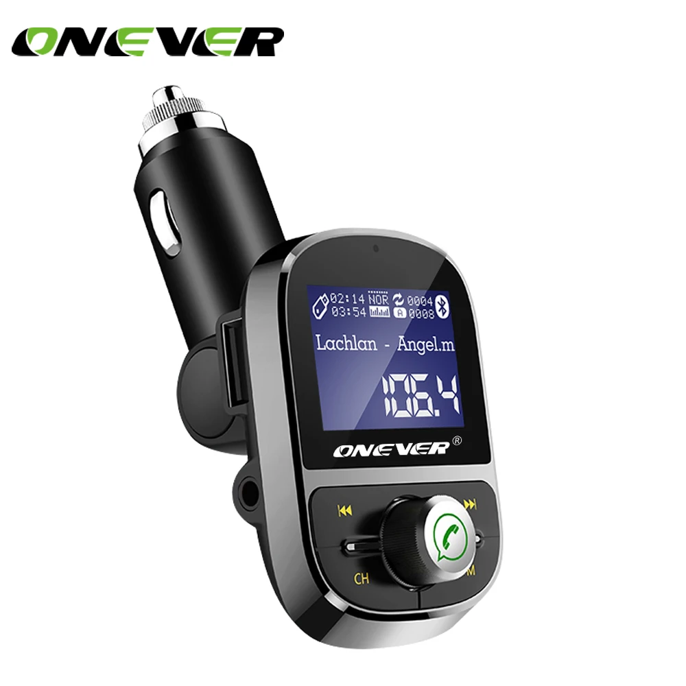 Onever Bluetooth FM передатчик Автомобильный MP3-плеер радио Наборы модулятор 3.1A USB