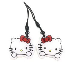 10 шт. 125 кГц EM4305 карты цепочка для ключей RFID Брелки электронные ключи безопасности записываемых брелоков для Дубликатор duplo и перезаписываемый копия клон