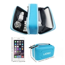 Mobile Kit Case High Capacity Storage Bag Digital Gadget Devices USB Cable Data Line Travel Insert Portable Travel Case
