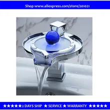 Цвет Изменение светодиодный кран Super deluxe 15 лет гарантии-super Самая низкая цена