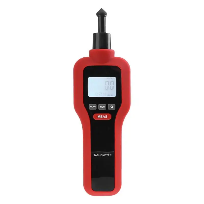 

Portable Handheld Precise Digital Laser Tachometer Tach RPM Tester Motor Electrical Non-Contact Rev Speed Meter Tester Tool