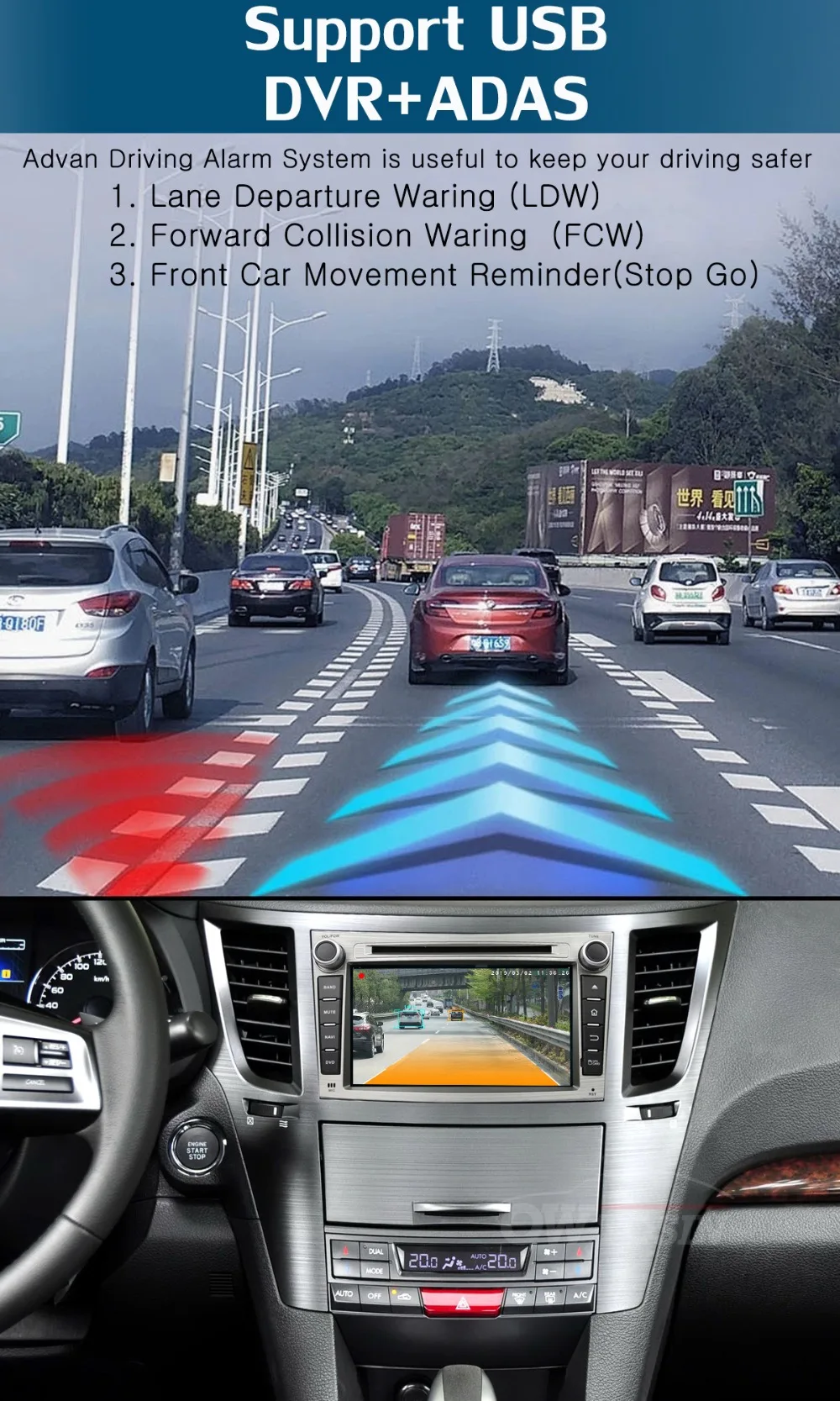 Clearance 7" IPS 1920*1080 8Core 4G RAM+64G ROM Android 9.0 Car DVD Player For Subaru Legacy Outback 2009-2014 DSP Radio GPS Parrot BT 6