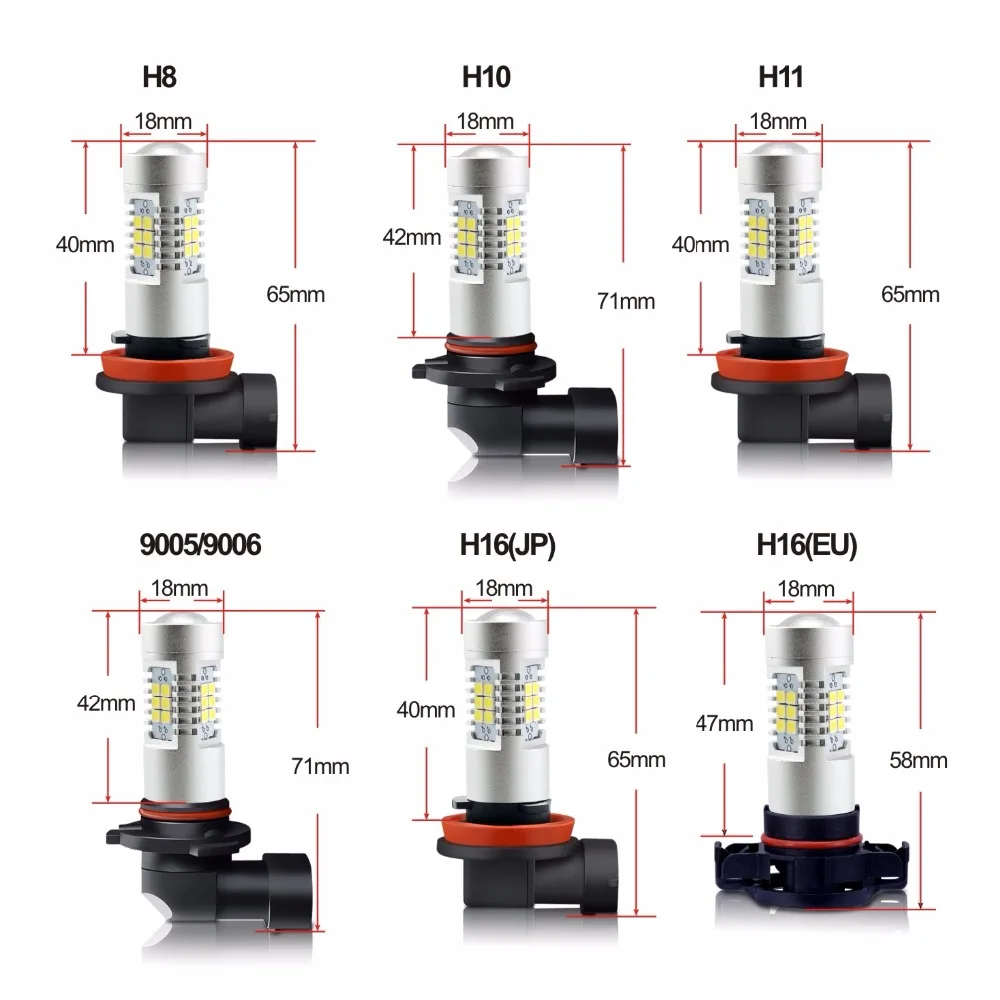 1 комплект H8 H11 H16 HB4 9006 светодиодный противотуманный светильник лампа Canbus Ошибка отдельный декодер жгут Комплект нагрузочный резистор без ошибки OBC или Hyper Flash