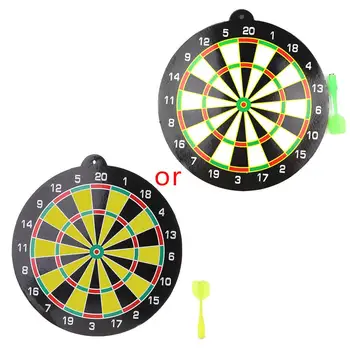 

Magnetic Flying Disc Set With Dart Dartboard Home Office Target Game Kids Toys