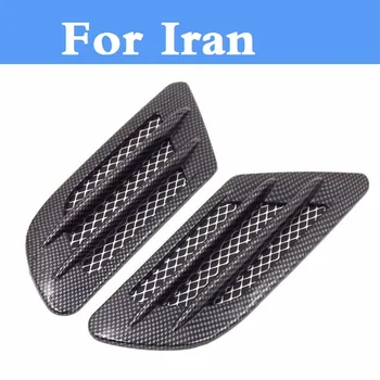 

Car Shark Gills Grille Air Simulation Vent Decorative Sticker For Iran Khodro Paykan Khodro Samand Khodro Soren