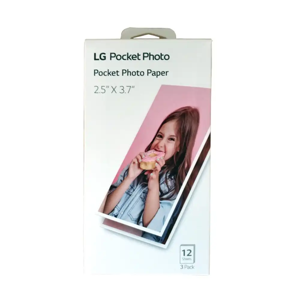 lg pocket photo snap paper