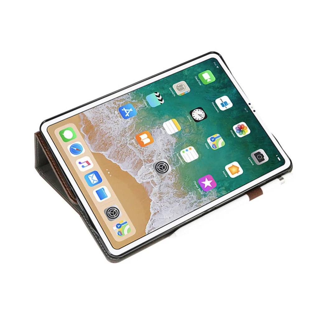 Из искусственной кожи чехол для планшета сна авто Обложка протектор для iPad Pro 12.9in
