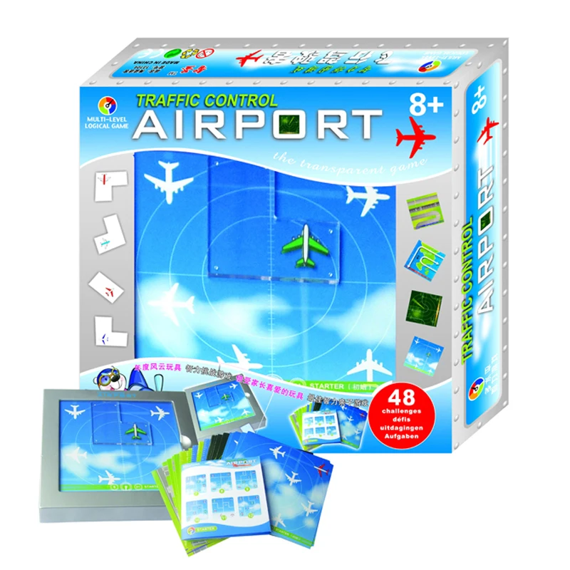 

Child's Favorite Toy Puzzle Airports Aircraft Maze Challenge Fun Game 4 Levels 48 Tasks 3072 Methods A Best Hobby Gift For Kids