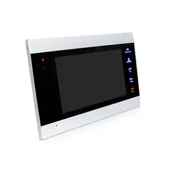 Бесплатная доставка 720 P AHD 7 "ЖК-дисплей Экран запись монитор Touch Сенсор Кнопка ПИР обнаружения движения комплект время разблокировки для