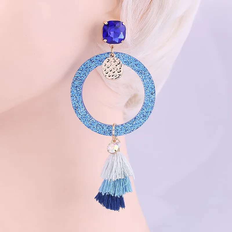 Earrings Sapphire