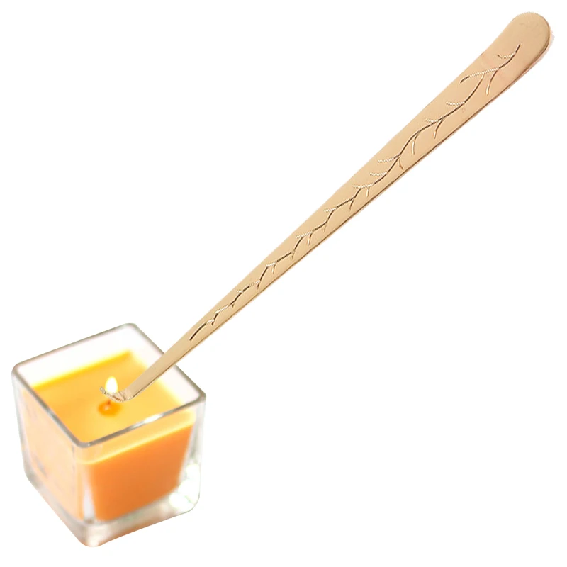 1 Pcs Stainless Steel Candle Hook Home Decoration Carved Patterns