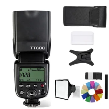 Godox Hot TT600 2.4G Wireless Speedlite Master/Slave Flash with Built-in Trigger System for Canon Nikon Pentax Olympus Fuji SONY
Godox Hot TT600 2.4G Wireless Speedlite Master/Slave Flash with Built-in Trigger System for Canon Nikon Pentax Olympus Fuji SONY