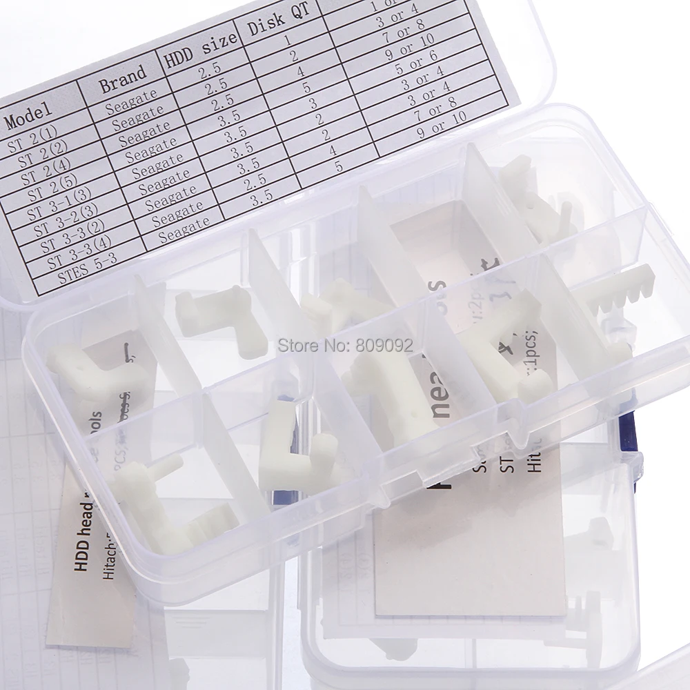  34pcs/set Hard drive head replacement tool Data Recovery Hard disk repair tools For 2.5-inch 3.5-in